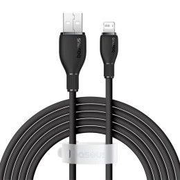 Кабель Baseus Lightning Pudding Series Fast Charging Cable |2.4A, 2m| Кабель Baseus Lightning Pudding Series Fast Charging Cable |2.4A, 2m|