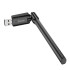 WiFi Adapter HOCO WiFi4 USB external antenna wireless network card HI32 |2.4GHz, 150Mbps, USB2.0|