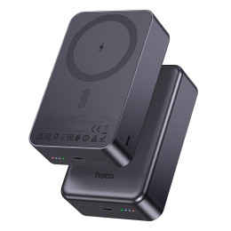 HOCO Original PD magnetic power bank 20000mAh J160B |1Type-C/1Lightning, 20W/3A, PD/QC|