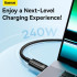 Кабель Baseus Tungsten Gold Fast Charging Data Cable Type-C to Type-C |240W, PD3.1, 1m|