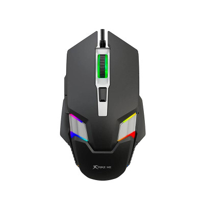 Миша ігрова XTRIKE ME GM - 110 gaming Mouse RGB |1200-3600 4 step DPI, USB|