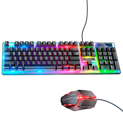 Набір Combo HOCO Luminous gaming keyboard and mouse set GM18 |Eng/ru розгортка|