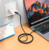Кабель HOCO C to C Benefit 60W silicone charging data cable X122 |1m, 60W|