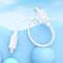 Кабель HOCO C to C Benefit 60W silicone charging data cable X122 |1m, 60W|