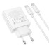 Адаптер мережевий HOCO Direct charger C142A (Type-C to Type-C set) |1USB/1Type-C, 20W/3A, PD/QC|