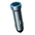 Адаптер автомобільний HOCO Prosperous dual port car charger Z54A |1USB/1Type-C, PD/QC, 48W/3A|