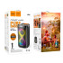 Акустика-караоке HOCO Danny outdoor BT speaker HA6 |BT5.3/USB/AUX/TF/FM, 15W*2, TWS, 5h|