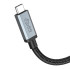 Кабель Hoco Type-c to Type-C USB3. 2 20GBPS 100W HD high speed data cable US06 (2M)