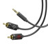 Кабель Hoco 3.5 double Lotus RCA audio cable UPA28 |1.5M|