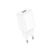 Адаптер мережевий HOCO Solid single port charger C134A |1USB, 12W/2.4A|