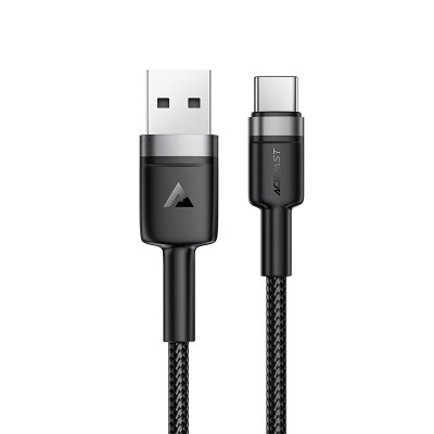 Кабель ACEFAST USB-A to USB-C aluminum alloy charging data cable C22-04 |1.2m, 3A|