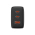 Адаптер мережевий Baseus Cube Pro Fast Charger |1USB/2Type-C, 65W/3A, PD/QC|