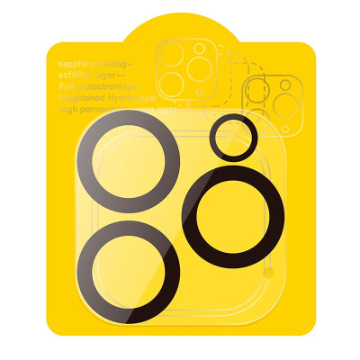 Захисне скло Hoco 3D all-inclusive night shooting circle Lens glass set для камери iPhone 14pro / 14pro Max (25pcs) (G13)