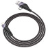 Кабель Hoco Combo 2in1 USB to Type-C / Lightning Freeway PD charging data cable U95 |1.2M, 20W, 2.4A|