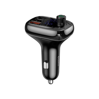 Адаптер автомобільний Baseus T Shaped Car Bluetooth MP3 Player S - 13 (PPS Fast Charger Edition)