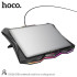 Кулер для ноутбука HOCO RGB notebook multi-fan cooling stand DH26 |10RGB Mode, 8 fans, 2USB, 17"|