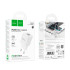 Адаптер мережевий HOCO Charm charger C147A |1USB/1Type-C, 20W/3A, PD/QC|