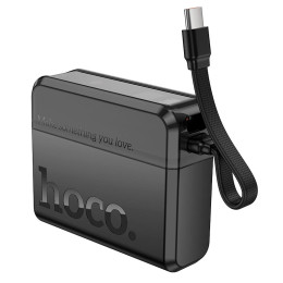 УМБ HOCO Excellent PD power bank with 2-way cable 10000mAh Q38 |2Type-C/1Lightning, 20W/3A, PD/QC|