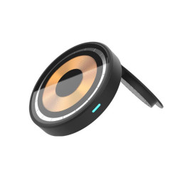 Зарядка Qi 2 in 1 Transparent Magnetic Wireless Charger Q4A |15W, Phone/AirPods|