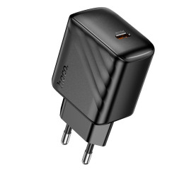 Адаптер мережевий HOCO Cable Puerto single-port charger CS24A |1Type-C, 25W/3A|