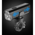 Велофонарь передній 6 режимів Spotlight + Floodlight XA327