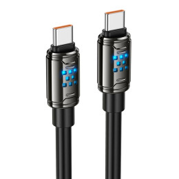 Кабель HOCO Type-C to Type-C Joy charging data cable U143 |1.2m, 240W|