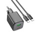 Адаптер мережевий Hoco Type-C to Type-C cable Almighty charger N41 |1USB/1Type-C, 20W/3A, PD/QC|