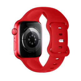Ремінець HOCO iWatch WA15 Flexible series 8-character buckle solid color silicone strap (38/40 / 41mm)