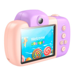 Дитяча Цифрова фото-Відео камера HOCO Dual lens children camera DV201 |2.4" ips screen, 1080p video|