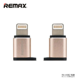 Перехідник Micro USB to Lightnng REMAX RA-USB2 Перехідник Micro USB to Lightnng REMAX RA-USB2