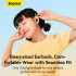 Навушники Baseus Bowie WM02 True Wireless Earphones |BT5.3, 40/300mAh, 5H, Location, OTA|