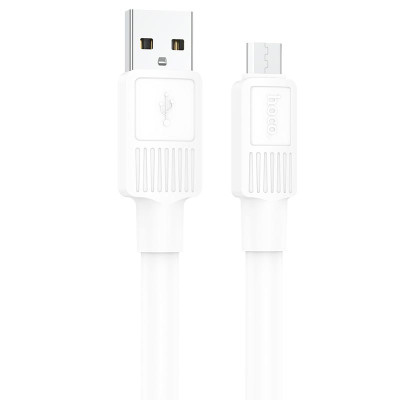 Кабель Hoco Micro USB Solid charging data cable X84 |1M, 2.4A|