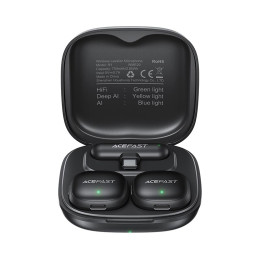 Мікрофон ACEFAST wireless lavalier microphones R1 |8/48h, AI Noice reduction, 50m, USB-C|