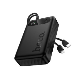 HOCO Edge PD fully compatible power bank with two cables J171A 20000mAh |1USB/1Type-C, 22.5W/3A, PD/QC|