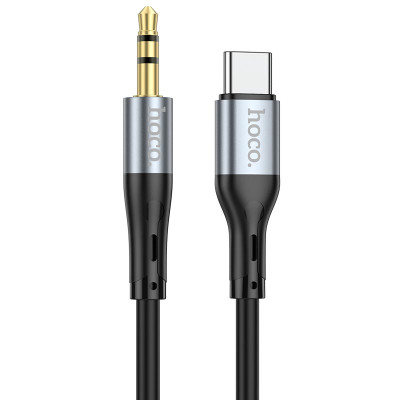 Кабель HOCO 3.5 mm to Type-C silicone digital audio conversion cable UPA22 |1M|