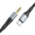 Кабель HOCO 3.5 mm to Type-C silicone digital audio conversion cable UPA22 |1M|