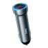 Адаптер автомобільний HOCO Prosperous (2C) car charger Z54B |2Type-C, PD/QC, 60W/3A|