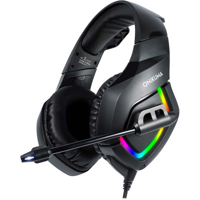 Навушники ONIKUMA Gaming with LED K1-B