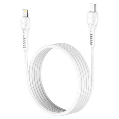 Кабель Hoco Type-C to Lightning Trendy PD charging data cable X55 |1m, 3A, 20W|
