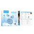 Навушники HOCO Shadow true wireless sleep BT headset EW65 |BT5.3, 30/500mAh, 4h|