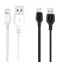 Кабель XO Lightning Bell usb cable (50 pcs/Bottle) NB103 |1m, 2.1A|