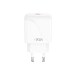 Адаптер мережевий XO Single USB-C Fast Charger L141 |20W/3A, PD/QC|