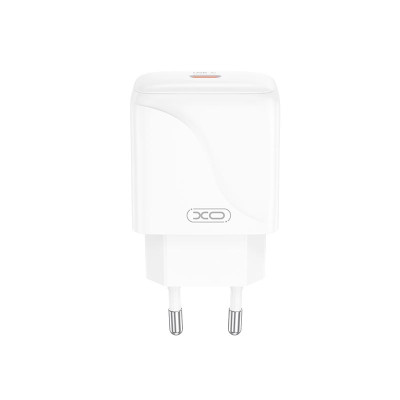 Адаптер мережевий XO Single USB-C Fast Charger L141 |20W/3A, PD/QC|