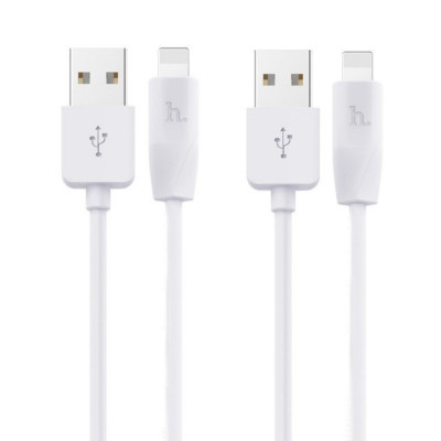 Кабель Lightning USB Hoco X1 2pcs |1M|