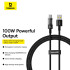 Кабель Baseus Gem Fast-Charging Data Cable USB to USB-C |100W/6A, 1m|