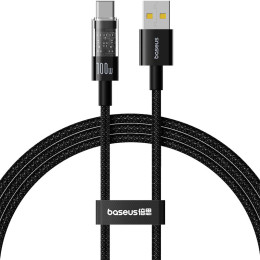 Кабель Baseus Gem Fast-Charging Data Cable USB to USB-C |100W/6A, 1m| Кабель Baseus Gem Fast-Charging Data Cable USB to USB-C |100W/6A, 1m|