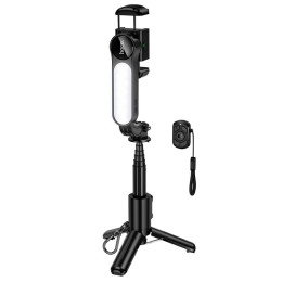 Монопод-тріпод HOCO Feliz single-axis live broadcast holder K90 |160-700, 4.5-7"|