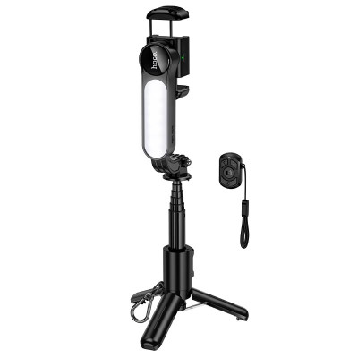 Монопод-тріпод HOCO Feliz single-axis live broadcast holder K90 |160-700, 4.5-7"|