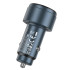 Адаптер автомобільний HOCO Glorious dual-port digital display car charger Z57B |1USB/1Type-C, 63W/3A