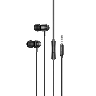 Навушники Hoco Power metal universal earphones with microphone M122